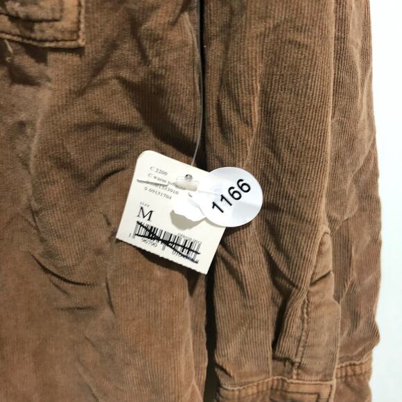 Free People Baby Corduroy Button Down Oversize Collared Long Sleeve Shirt M - Picture 13 of 13